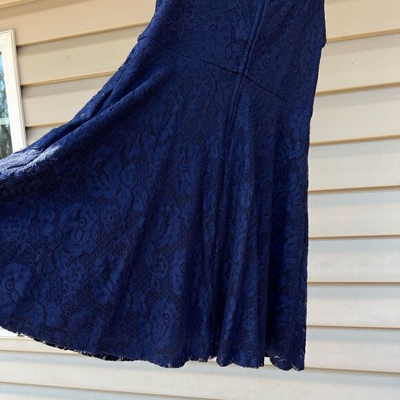 Speechless Dresses | Juniors' Lace Fit & Flare Dress Navy Great conditio… - Picture 4 of 7